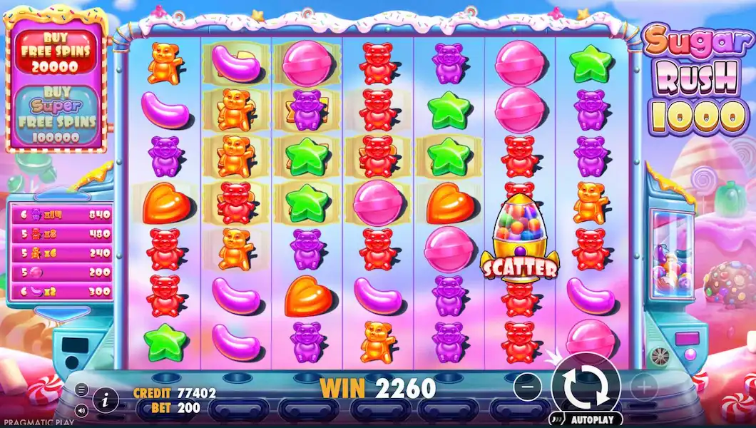 Sugar Rush 1000 Jogar Demo Gratis 2