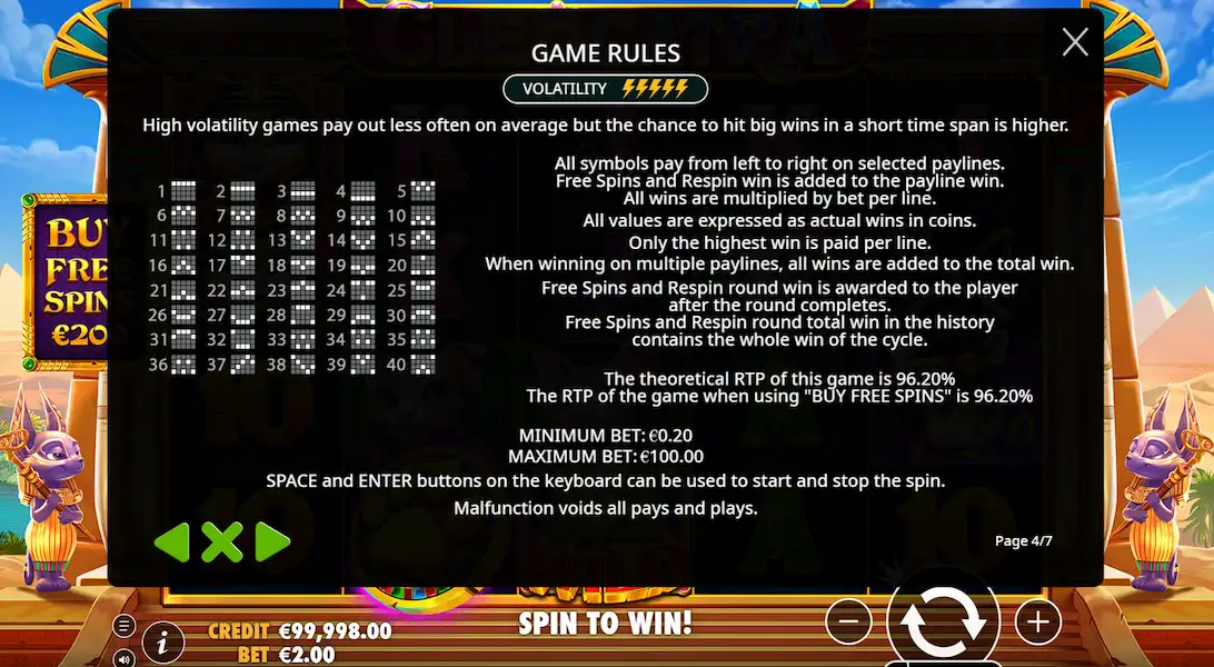 Cleocatra Jogar Demo Gratis 3