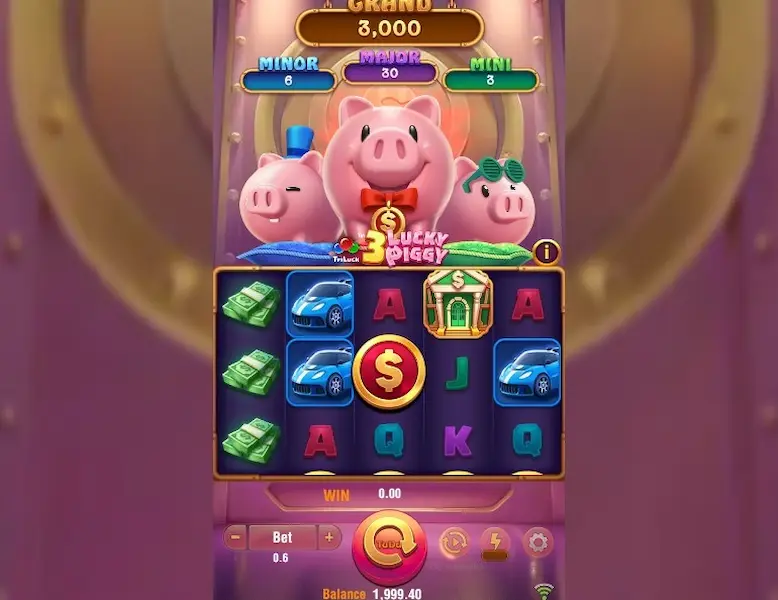 3 Lucky Piggy Jogar Demo Gratis 2