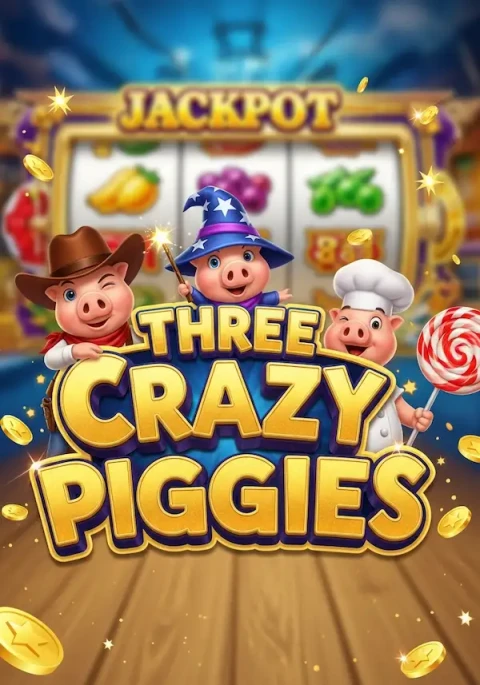 Three Crazy Piggies